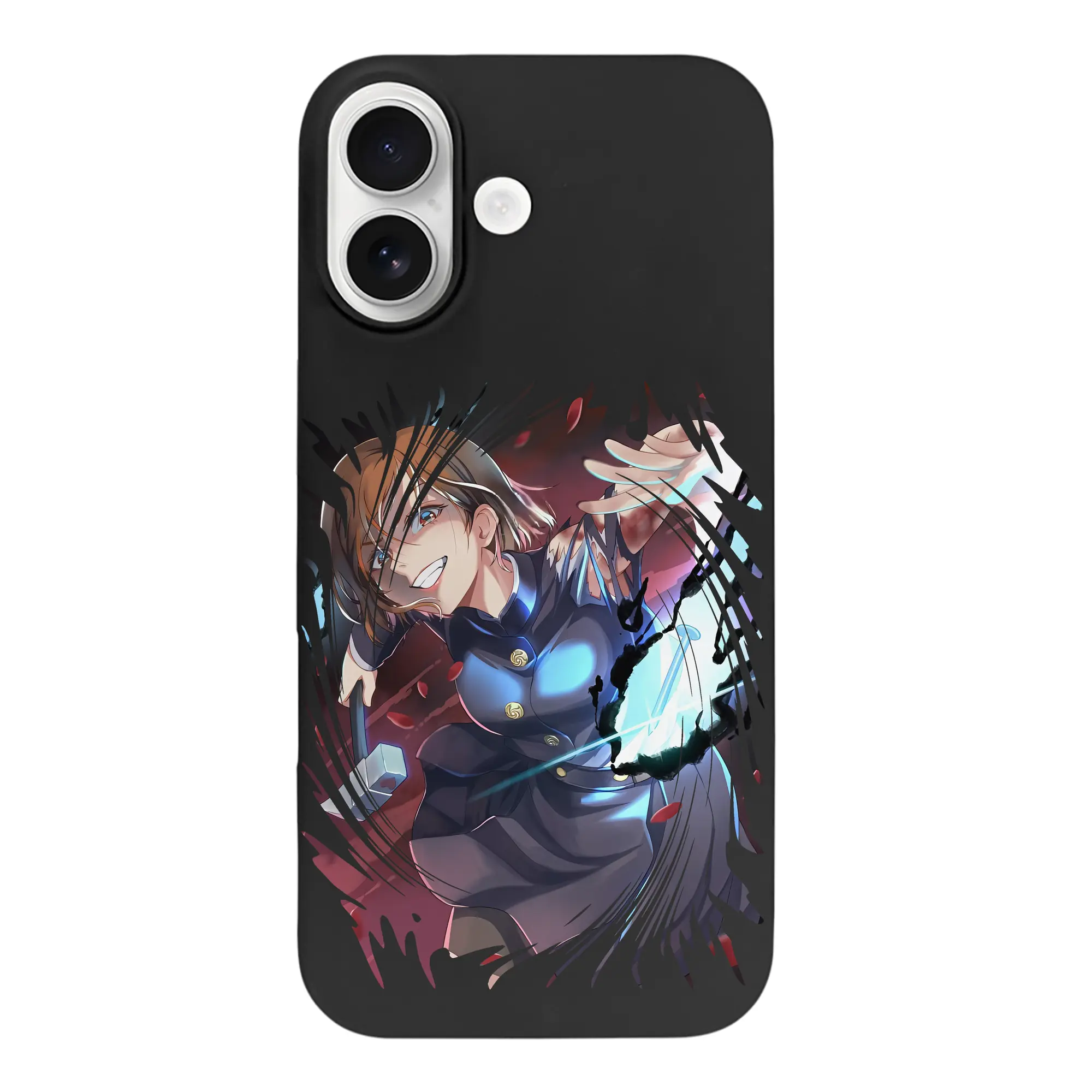 呪術廻戦 グッズ,釘崎 野薔薇 - iPhone 17 シリーズ シリコンケース 薄型 耐衝撃 指紋防止 ソフトタッチカバー 精密フィット 傷防止 保護ケース iPhone 17/17 Air/17 Pro/17 Pro Max 対応